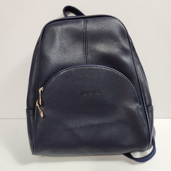 Nevenka Dark Blue Book Bag - Picture 1 of 14
